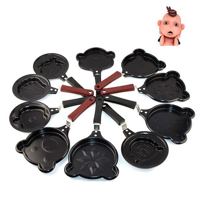 1 Pc Of Non-stick Egg Pan Pancake Egg Mold Kitchen Tools (random Shapes)
