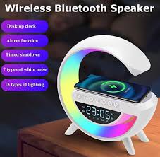 Digital Timmer Clock G Lamp With Wireless Fast Charging