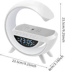 Digital Timmer Clock G Lamp With Wireless Fast Charging