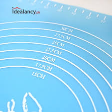 Silicone Baking Roti Mat With Measurements