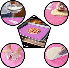 Silicone Baking Roti Mat With Measurements