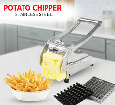 Potato Chips Making Machine Stainless Steel French Fry Potato Cutter