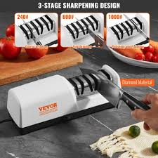 Household Knife Sharpener,   Three Section Cutter Sharpening